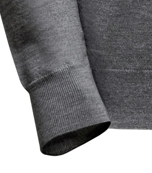 Treger Rollkragenpullover - Hellgrau Discount