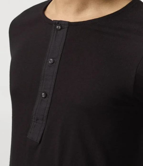 Treger Shirt kurzarm - deep Black Hot